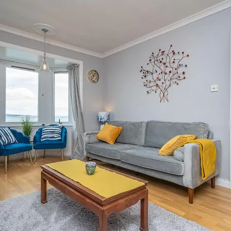 Apartamento Pass The Keys Stunning Flat With Sea View And Parking Edimburgo Exterior foto